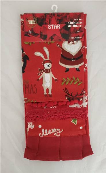 TR STROFINACCIO NATALE 3PZ STAR 