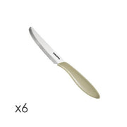 TESCOMA COLTELLO TAVOLA 12CM 6PZ TORTORA 