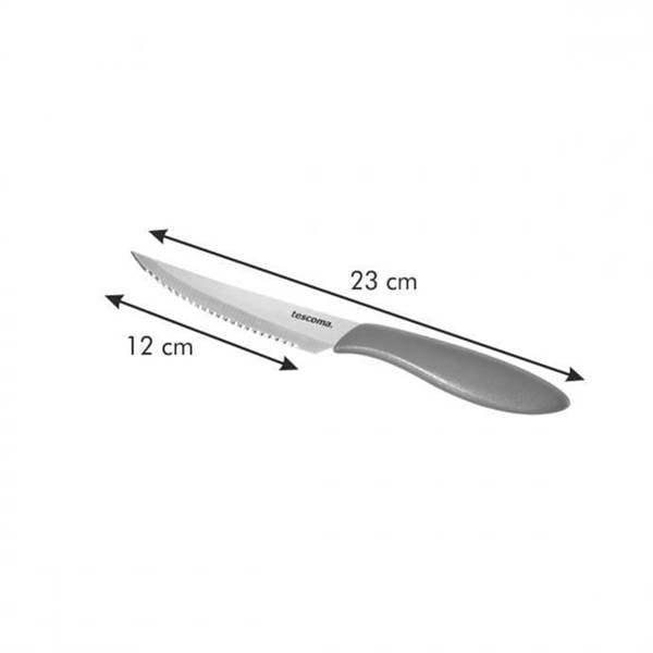 TESCOMA COLTELLO BISTECCA 12CM 6PZ TORTO 
