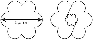 TESCOMA TAGLIABISCOTTI FIORE CM. 5,5 2PZ
