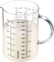 TESCOMA BROCCA IN VETRO GRADUATA 1LT DELICIA