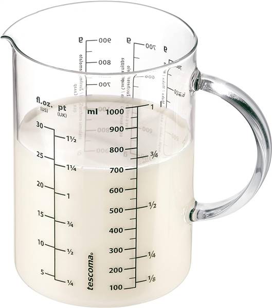 TESCOMA BROCCA IN VETRO GRADUATA 1LT DELICIA