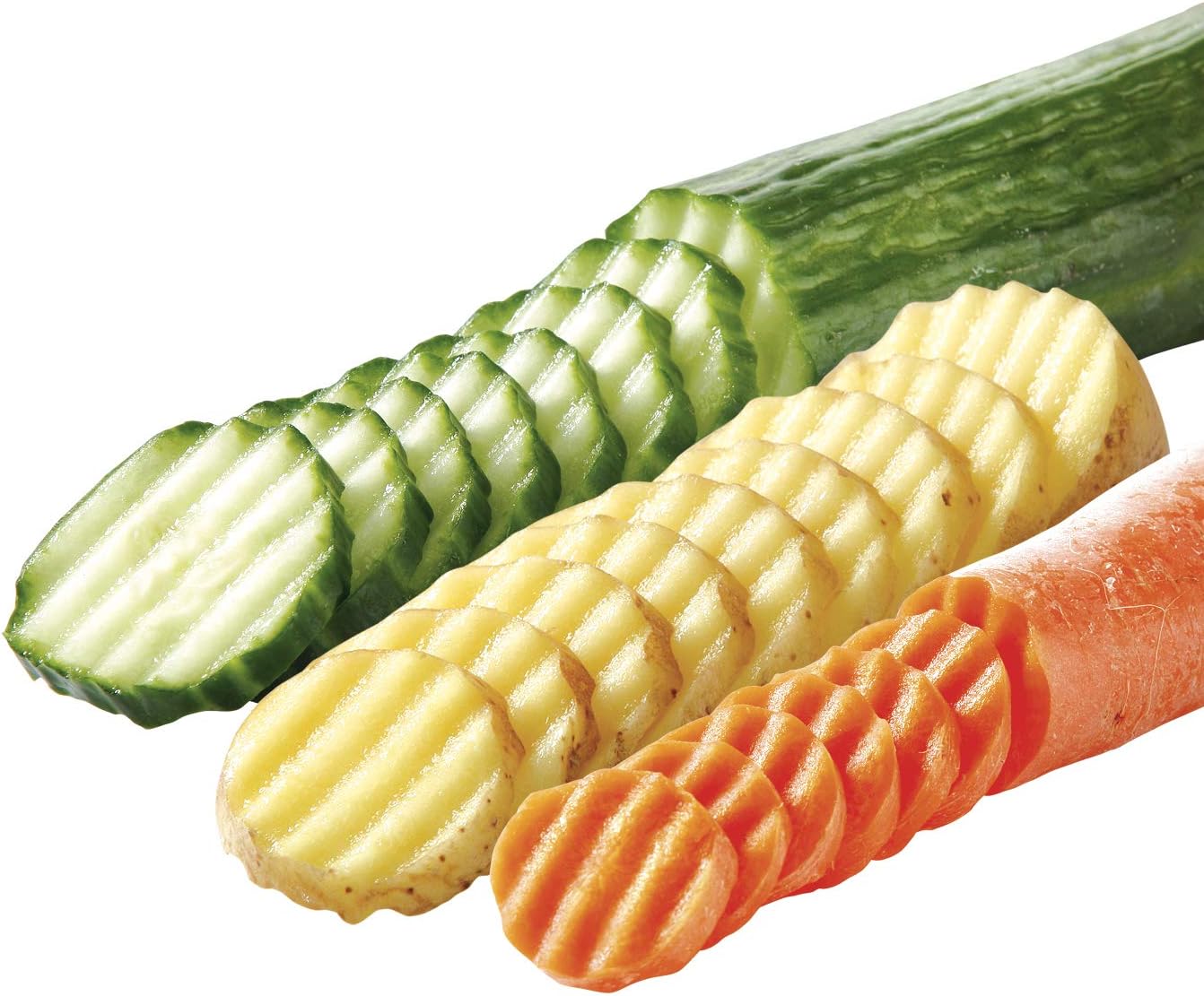 TESCOMA TAGLIA VERDURE A LAMA ONDULATA