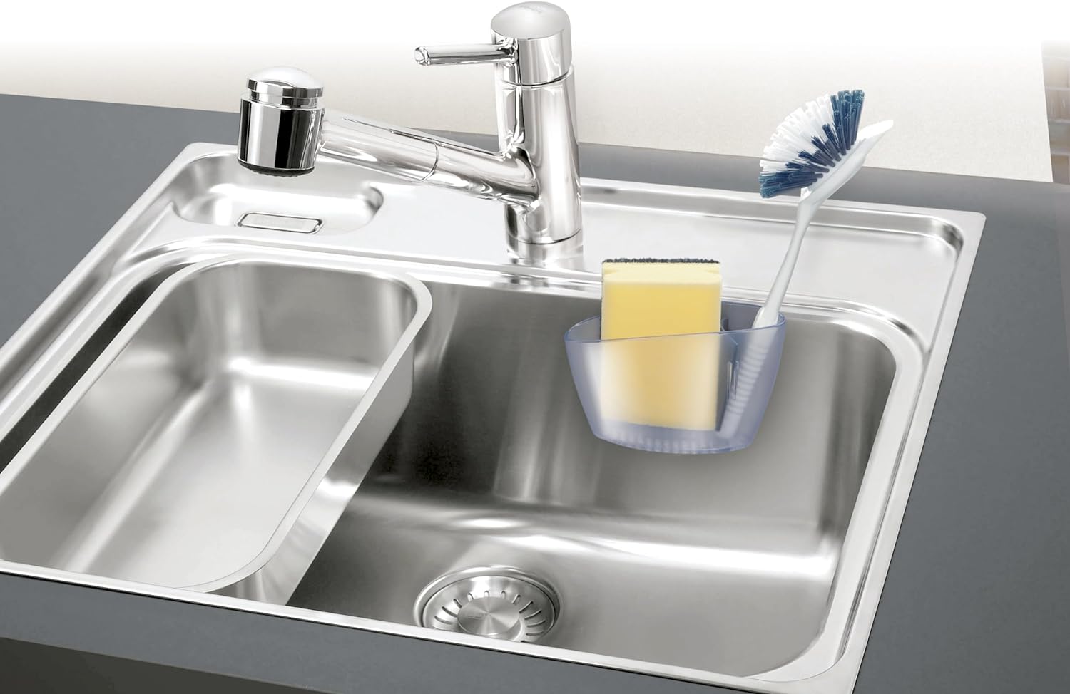 TESCOMA PORTASPUGNA PER LAVELLO CLEANKIT 13X8 CM