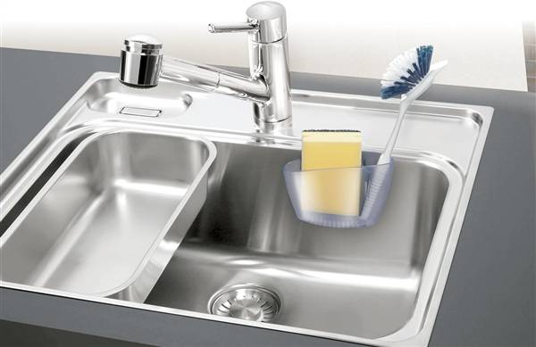 TESCOMA PORTASPUGNA PER LAVELLO CLEANKIT 13X8 CM