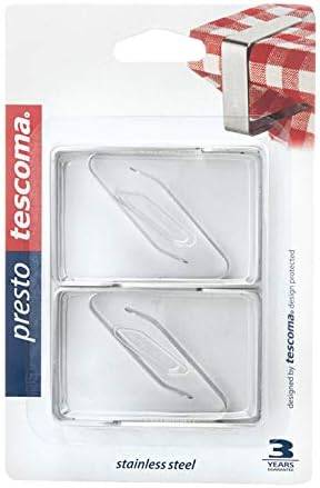 TESCOMA CLIP FERMATOVAGLIA ACCIAIO 4PZ 