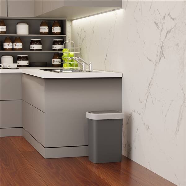 PLANA PATTUMIERA FLIPBIN 25LT GRIGIO/BIA 