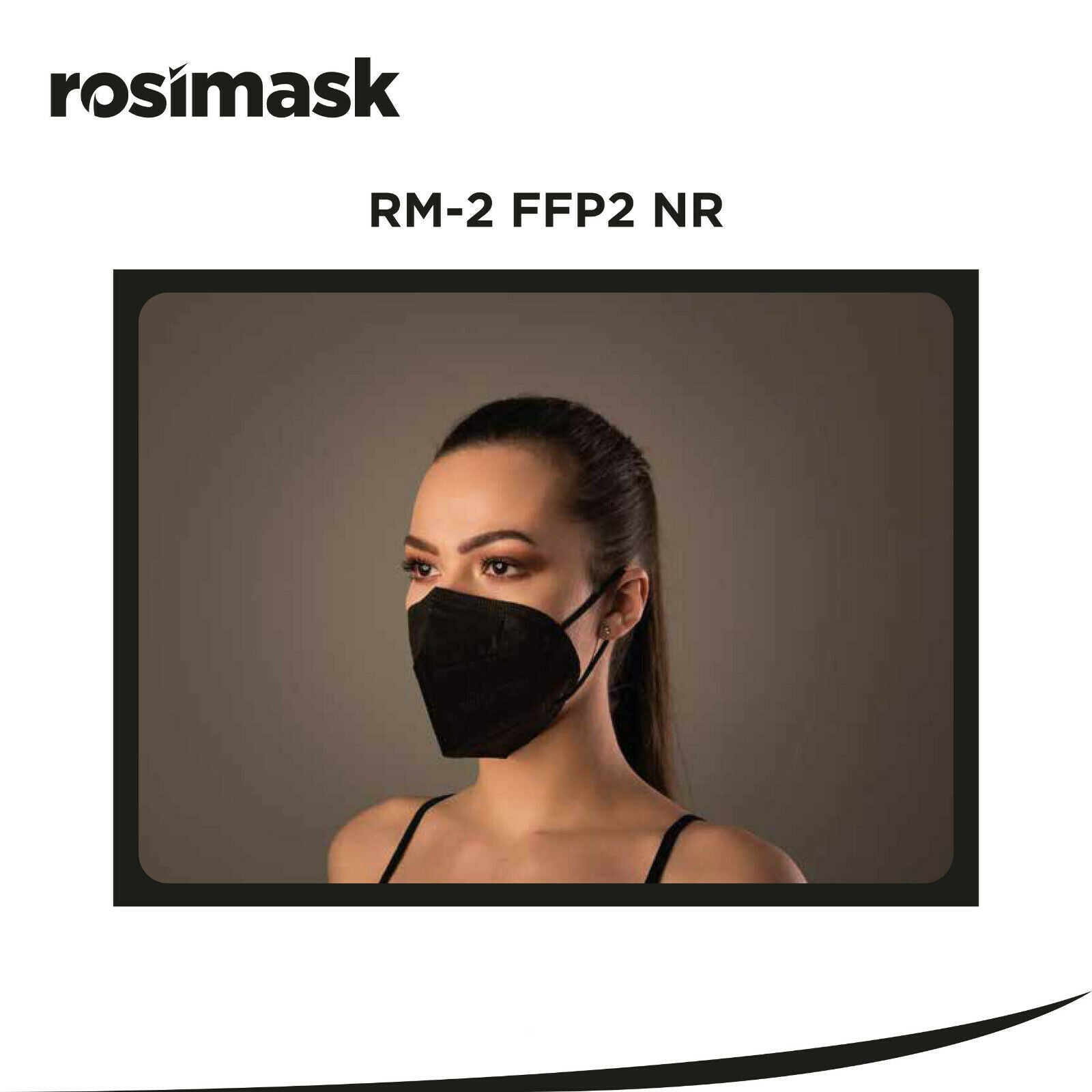 ROSIMASK MASCHERINA FFP2 NERE 10PZ