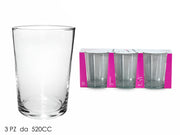 GT BICCHIERI 3PZ BODEGA BARMAN 520CC