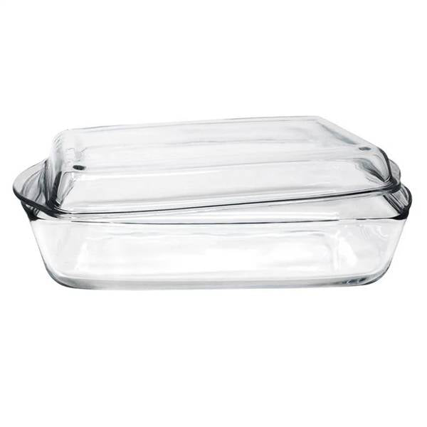 BORCAM TEGLIA VETRO C/COP 1950ML H5 X W33.6 X D19 CM