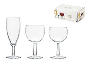 PASABAHCE SERVIZIO BICCHIERI VETRO 18PZ