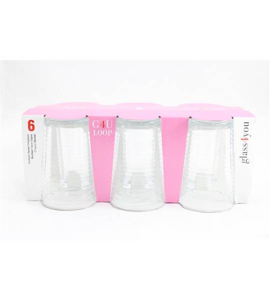 COK BICCHIERI LOOP 21,5CL 6PZ 