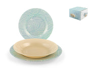 PASABAHCE SERVIZIO PIATTI 18PZ LEAVES