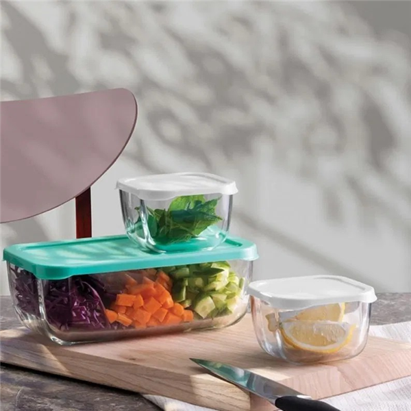 PASABAHCE CONTENITORI 3PZ VETRO 1,2L+2X0.275L