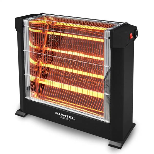 KUMTEL STUFA ELETTRICA 4 ELEMENTI 2200W 