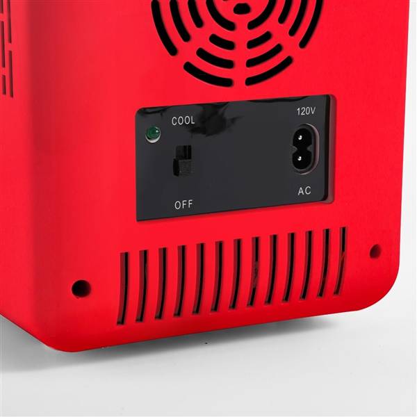 KUMTEL MINIFRIGO 4LT ROSSO 42 WATT 
