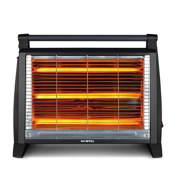 KUMTEL STUFA ELETTRICA 3 ELEMENTI 1500W 
