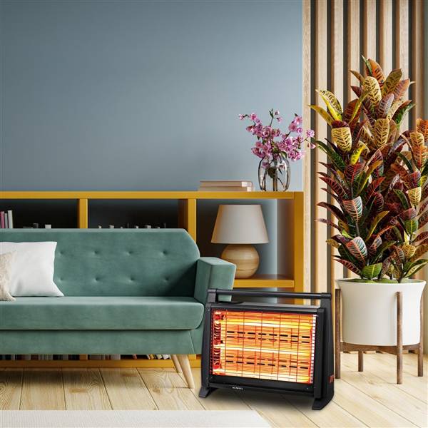 KUMTEL STUFA ELETTRICA 3 ELEMENTI 1500W 