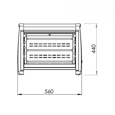 Kumtel Stufa Elettrica 3 Elementi 1500w