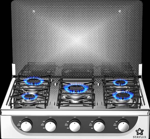 STAYLUX FORNELLONE GAS 5 FUOCHI 
