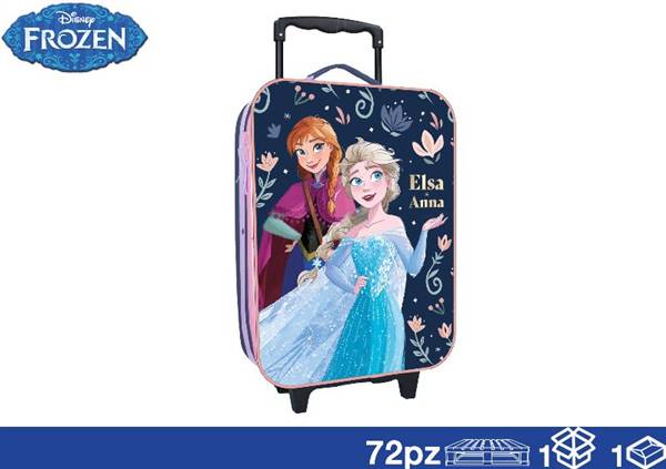 DISNEY TROLLEY TESSUTO 46X31X14 FROZEN 