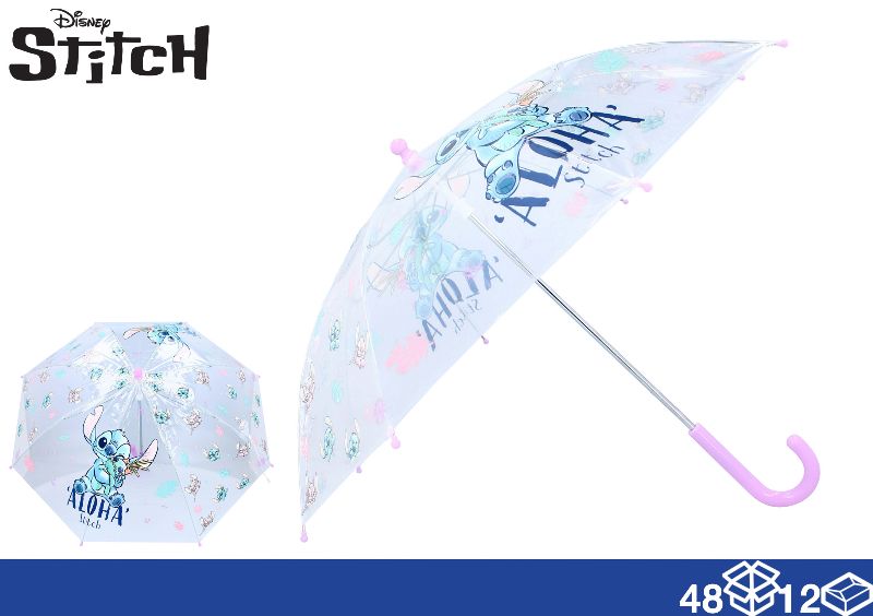 EOL OMBRELLO TRASPARENTE STITCH