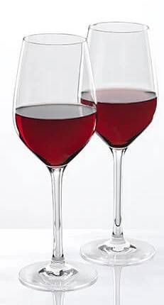 FT SET 2 CALICI VINO ROSSO 