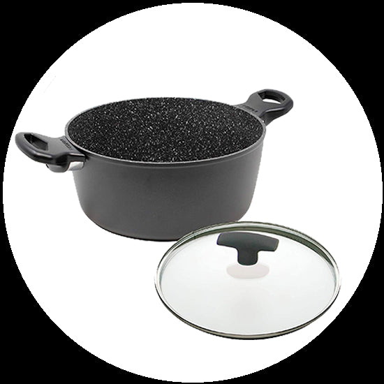 PEDRINI CASSERUOLA 2M + COP MAORI DM.28 INDUZIONE