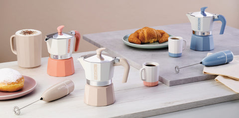 PEDRINI CAFFETTIERA 3TZ MY MOKA COLOR 2025 FASCIA - Infinity Home Store