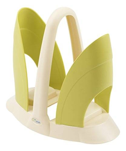 ECOPLAST PORTABICCHIERI DUO AVORIO/VERDE 