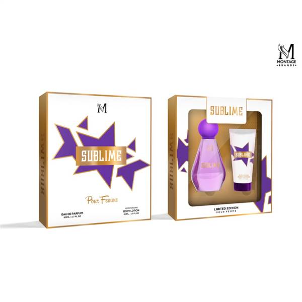 GIOMA GIFT SET MONTAGE 2PZ SUBLIME POUR FEMME