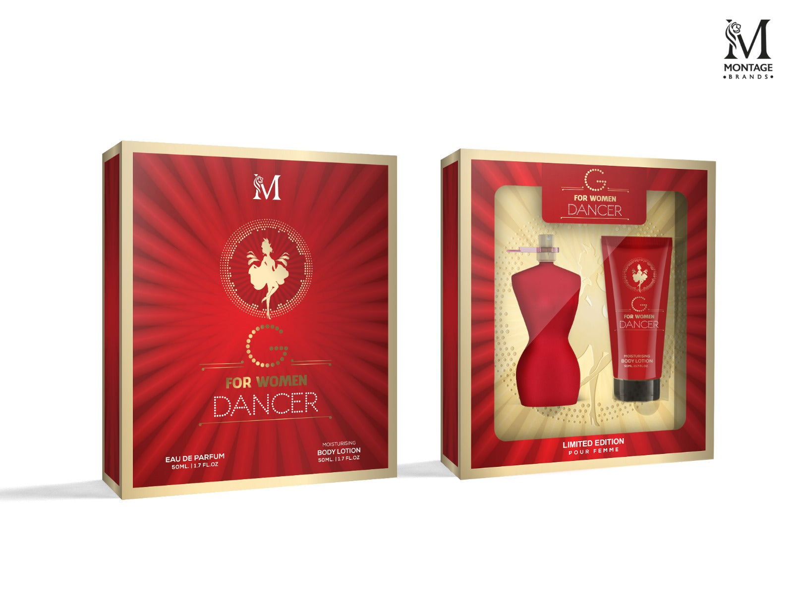 GIOMA GIFT SET MONTAGE 2PZ G FOR WOMAN DANCER