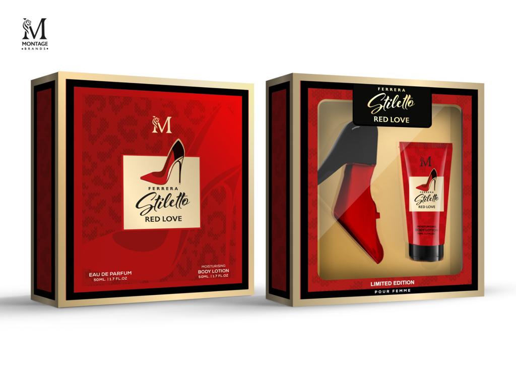GIOMA GIFT SET MONTAGE 2PZ FERRARA STILETTO RED LO