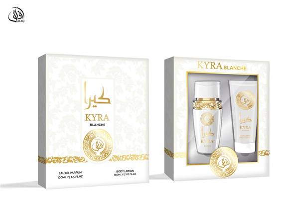 GIOMA GIFT SET AFAQ 2PZ KYRA BLANCHE PROFUMO 100ML + CREMA 150ML
