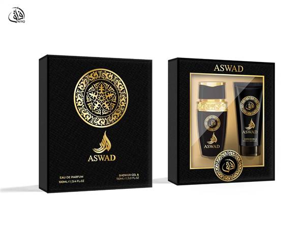 GIOMA GIFT SET AFAQ 2PZ ASWAD PROFUMO 100ML + CREMA 150ML