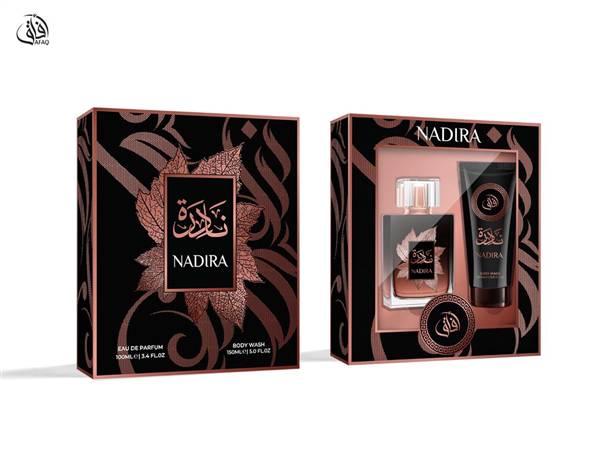 GIOMA GIFT SET AFAQ 2PZ NADIRA PROFUMO 100ML + CREMA 150ML