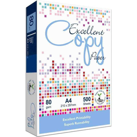 CARTA A4 EXCELLENT COPY 80 GR. - Infinity Home Store
