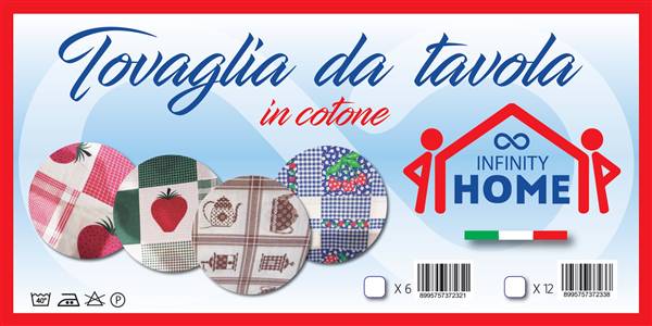 INFINITY TOVAGLIA TAVOLA X12 