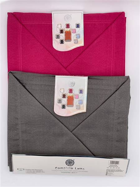 TR COPPIA LENZUOLA 2P T.U. P.COTONE 