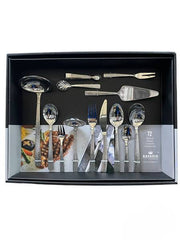 BAVARIA SET POSATE 72PZ ACCIAIO BC3023 