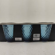 BAVARIA BICCHIERE ACQUA 3PZ BLU MODELLO SORRENTO