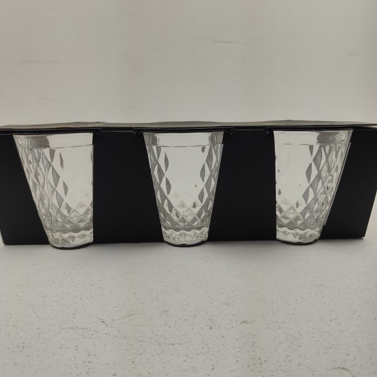 BAVARIA BICCHIERE ACQUA 3PZ TRASPARENTE