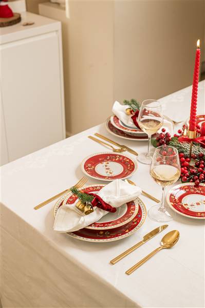 BAVARIA SET POSATE 24PZ ORO ART.2103C 