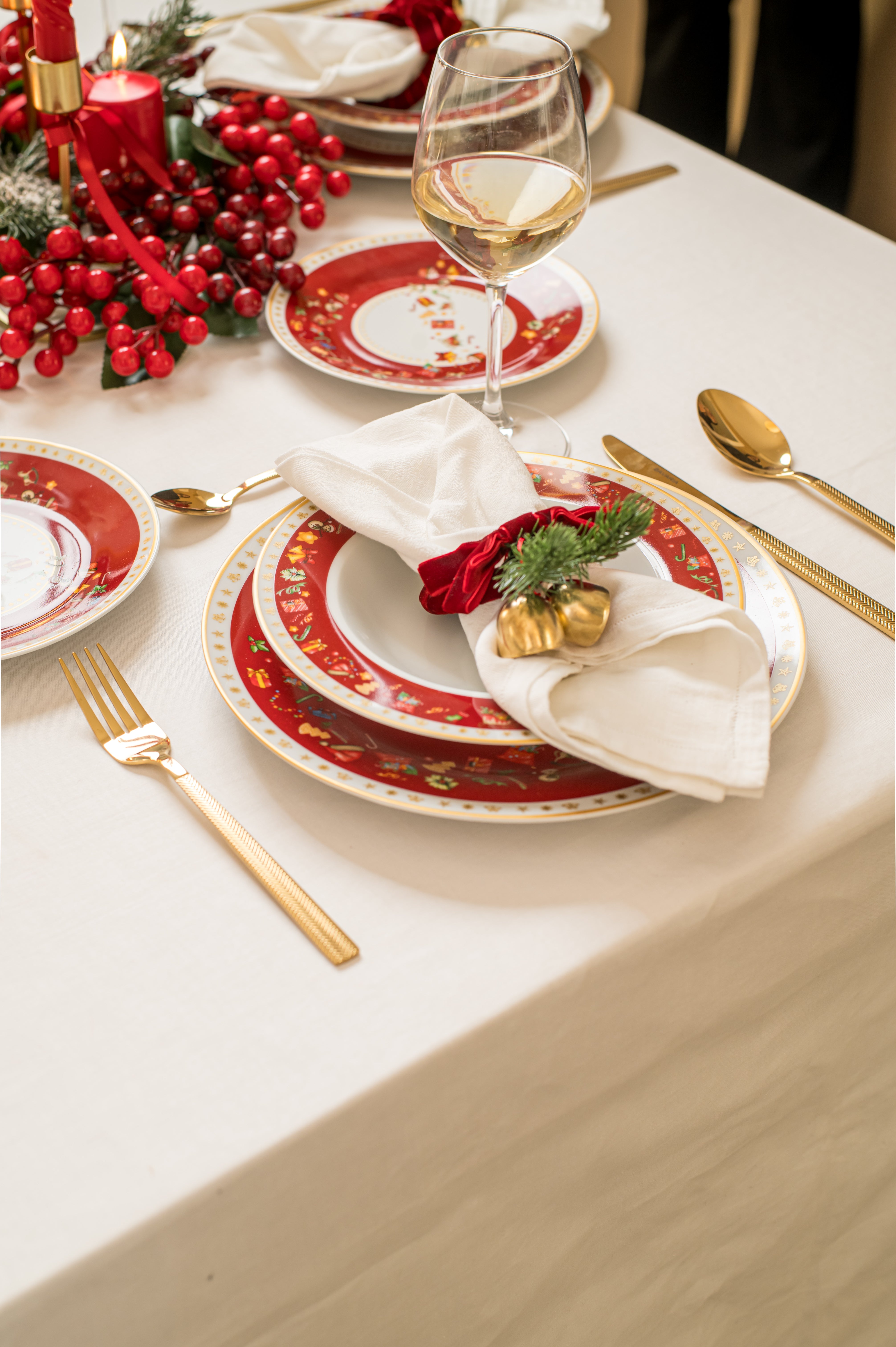 BAVARIA SET POSATE 24PZ ORO ART.4126