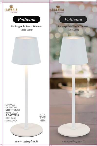 BAVARIA LAMPADA LED BIANCA POLLICINA 