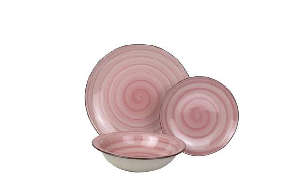 BAVARIA SERVIZIO PIATTI 18PZ ROSA WHP-2