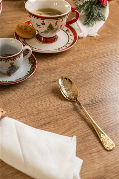BAVARIA SET POSATE 24PZ ORO ART.3358 ROYAL