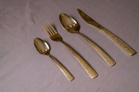 Bavaria Set Posate 24pz Oro Art.3023