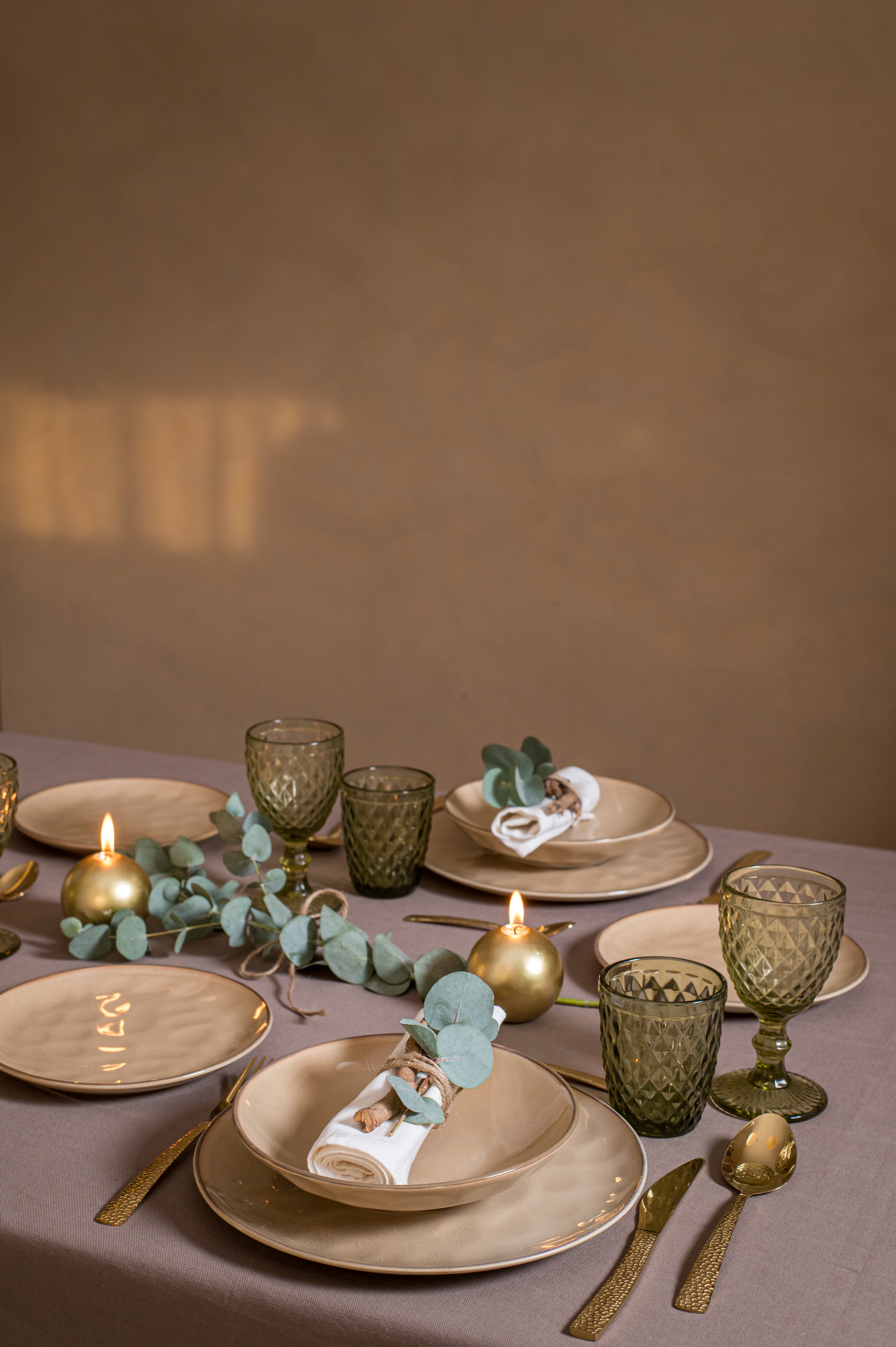 BAVARIA BICCHIERE VINO 3PZ VERDE MODELLO SORRENTO