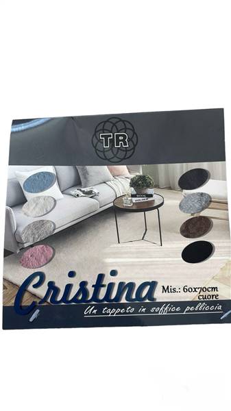 TR TAPPETO CRISTIN CUORE COL ASS 